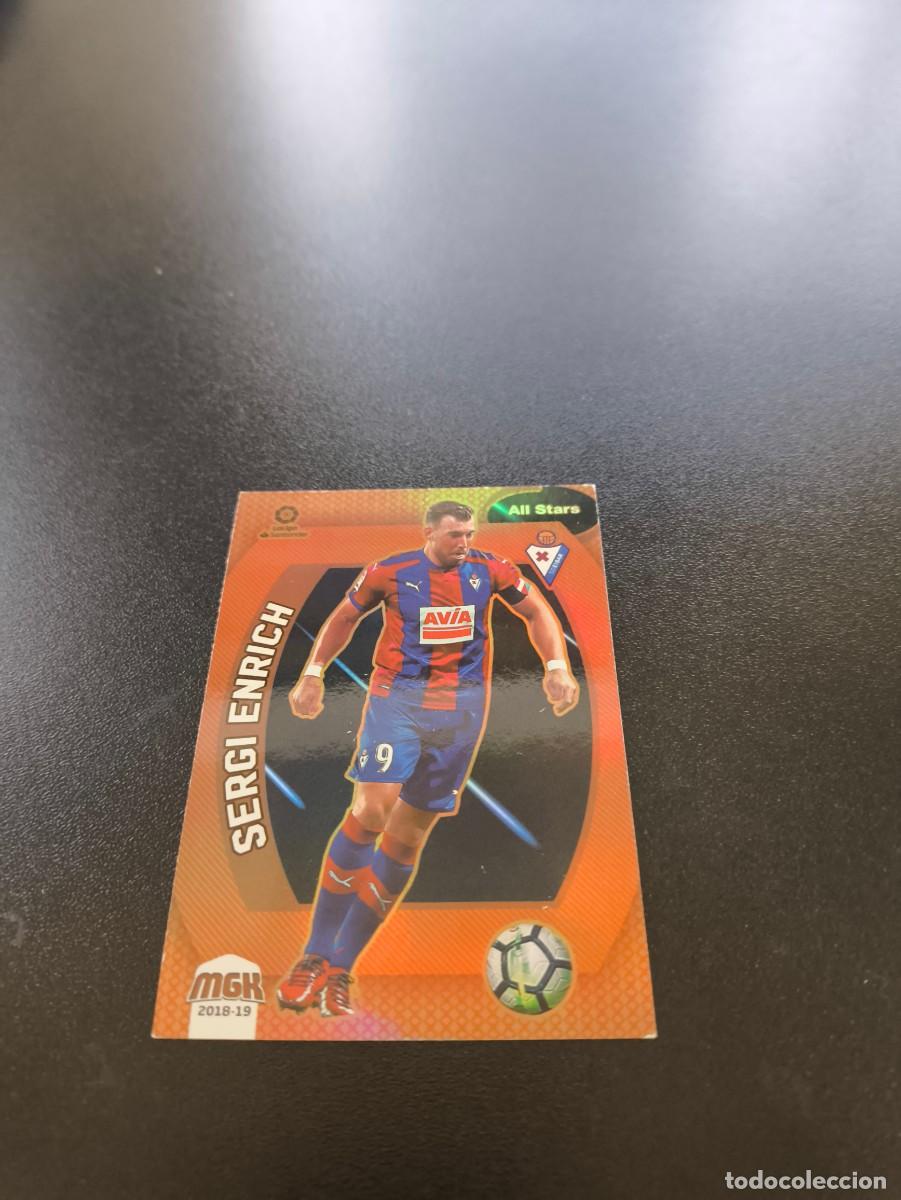 Fu&szlig;ball-Sticker: 189 Sergi Enrich ALL STARS EIBAR PANINI LIGA MECRACRACKS MGK 2018 2019 18 19 NO ESTE ADRENALYN