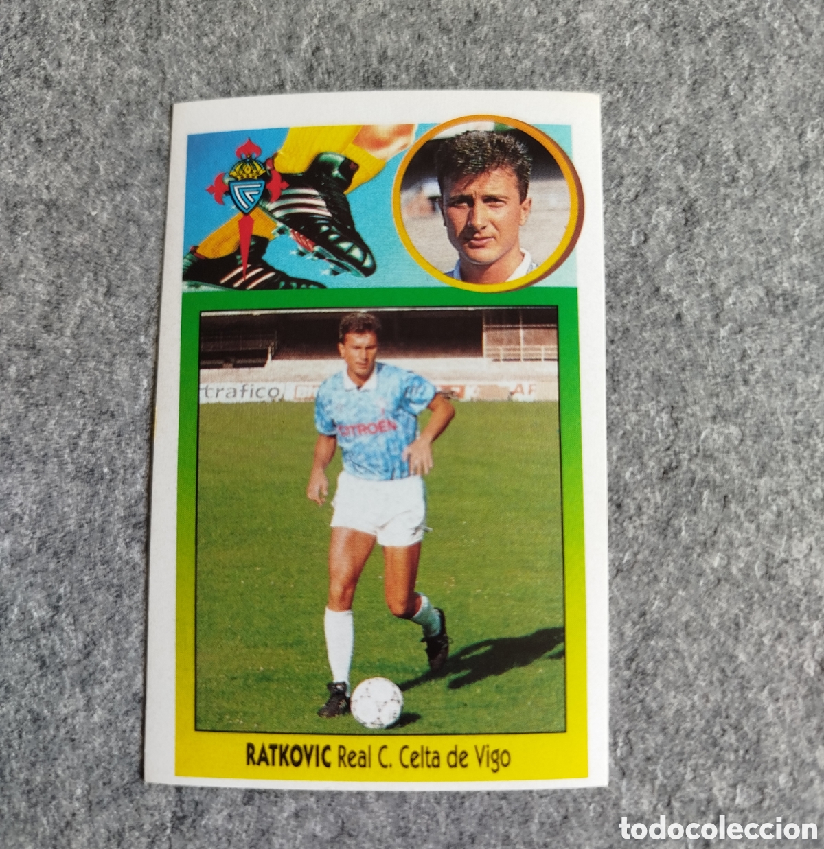 Football Stickers: ADHESIVO RATKOVIC CELTA DE VIGO LIGA 93 94 1993 1994 ESTE SIN PEGAR NUNCA PEGADO CROMO