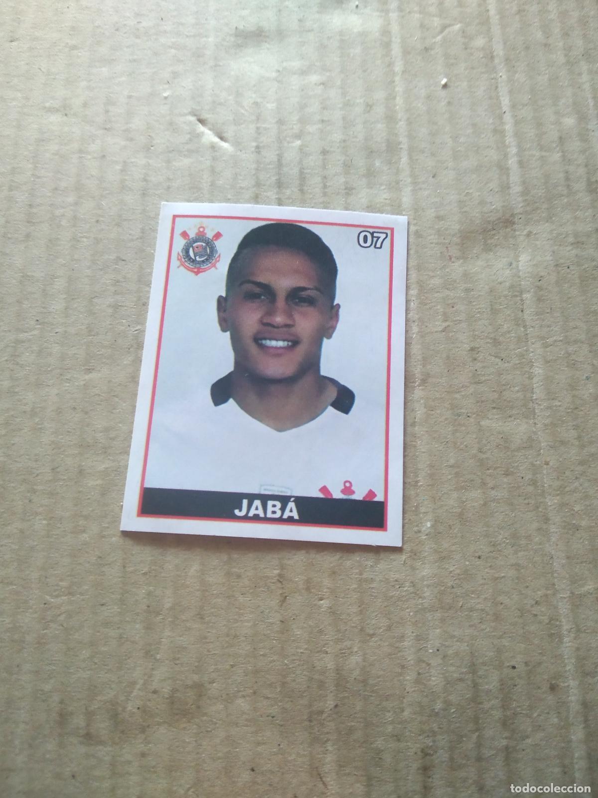 Cromos de f&uacute;tbol: 7 JAB&Aacute; CORINTHIANS CROMO FUTBOL LIGA BRASIL BRASILEIRAO
