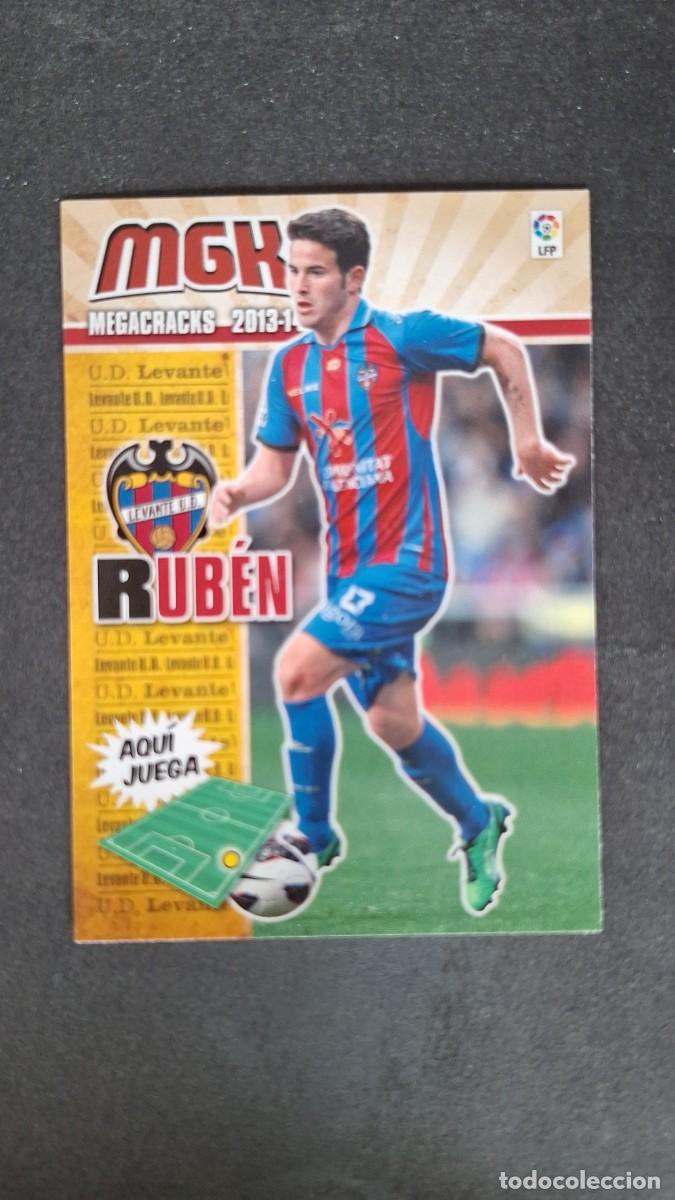 Cromos de f&uacute;tbol: L1 RUBEN LEVANTE U. D. 197 PANINI MEGACRACKS 2013 2014 13 14