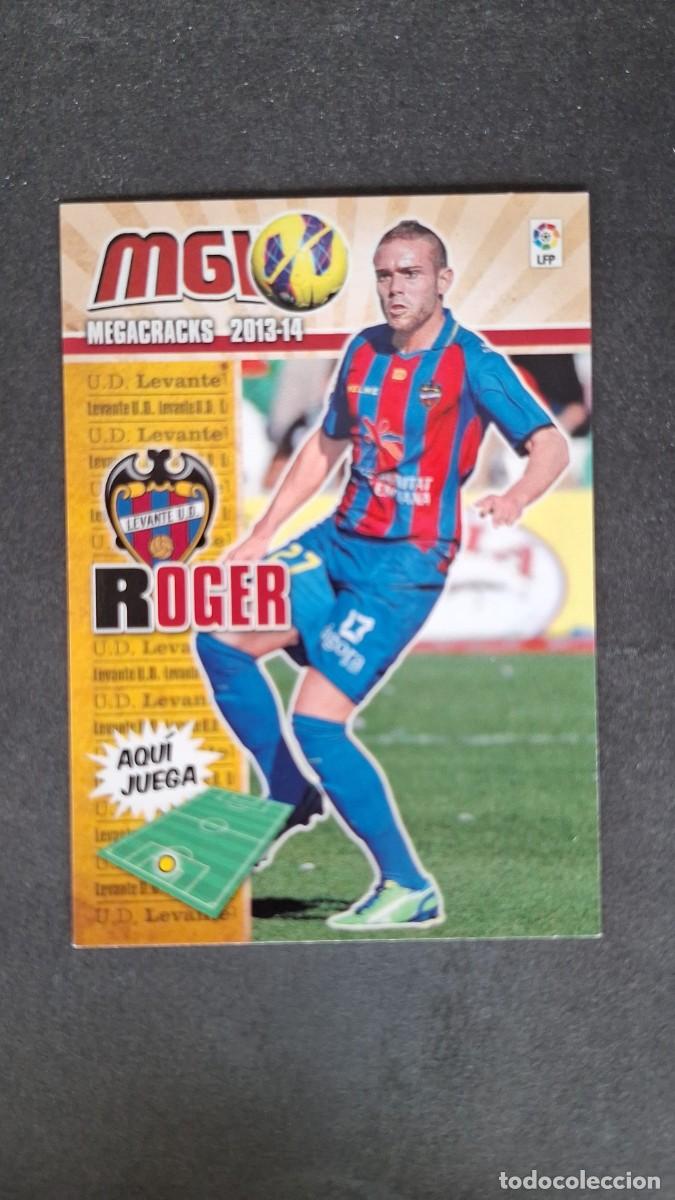 Cromos de f&uacute;tbol: L1 ROGER LEVANTE U. D. 198 PANINI MEGACRACKS 2013 2014 13 14