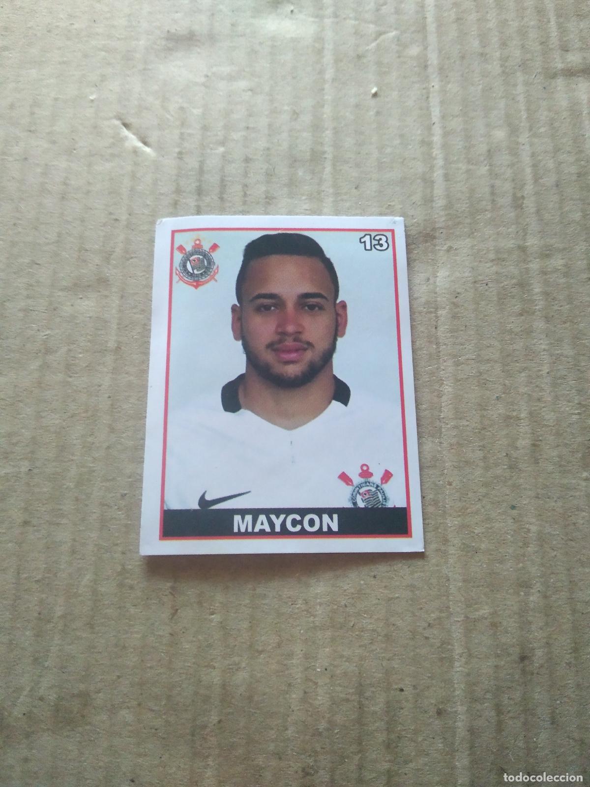Cromos de f&uacute;tbol: 13 MAYCON CORINTHIANS CROMO FUTBOL LIGA BRASIL BRASILEIRAO