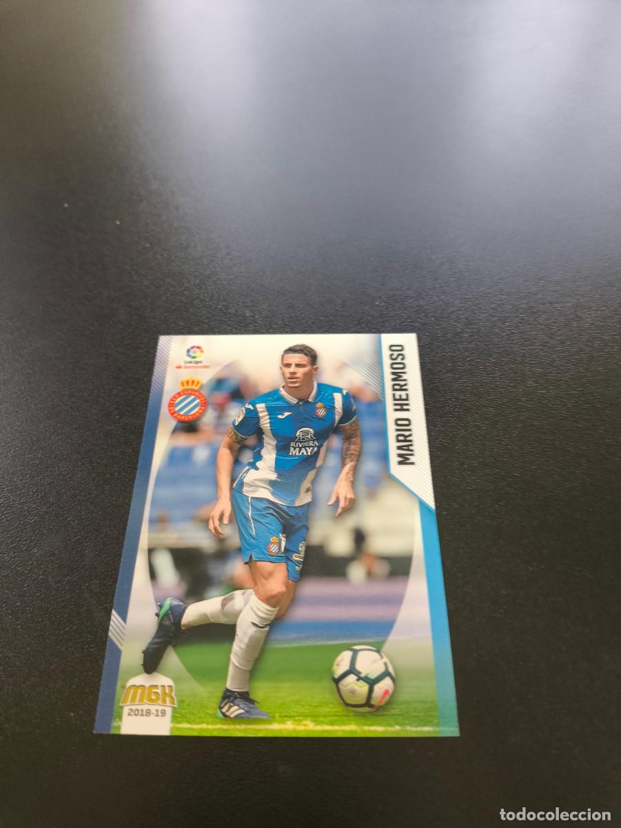 Fu&szlig;ball-Sticker: 197 Mario Hermoso ESPANYOL PANINI LIGA MECRACRACKS MGK 2018 2019 18 19 NO ESTE ADRENALYN