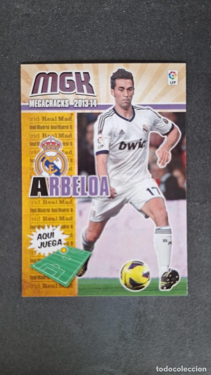 Figurine di Calcio: L1 ARBELOA REAL MADRID 202 PANINI MEGACRACKS 2013 2014 13 14