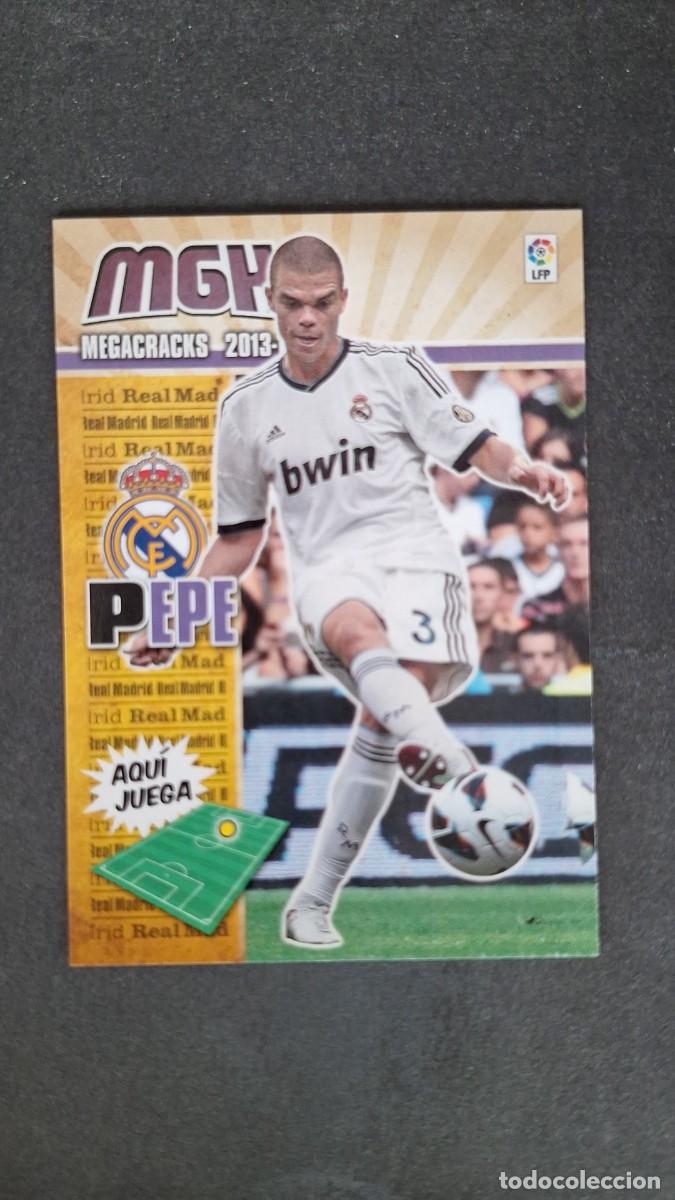 Cromos de f&uacute;tbol: L1 PEPE REAL MADRID 205 PANINI MEGACRACKS 2013 2014 13 14