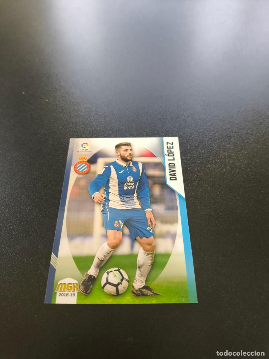 Cromos de f&uacute;tbol: 200 David L&oacute;pez ESPANYOL PANINI LIGA MECRACRACKS MGK 2018 2019 18 19 NO ESTE ADRENALYN
