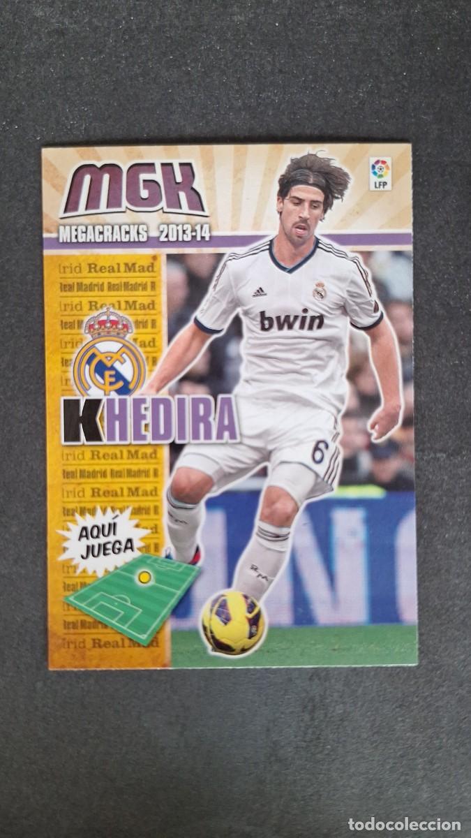 Cromos de f&uacute;tbol: L1 KHEDIRA REAL MADRID 209 PANINI MEGACRACKS 2013 2014 13 14