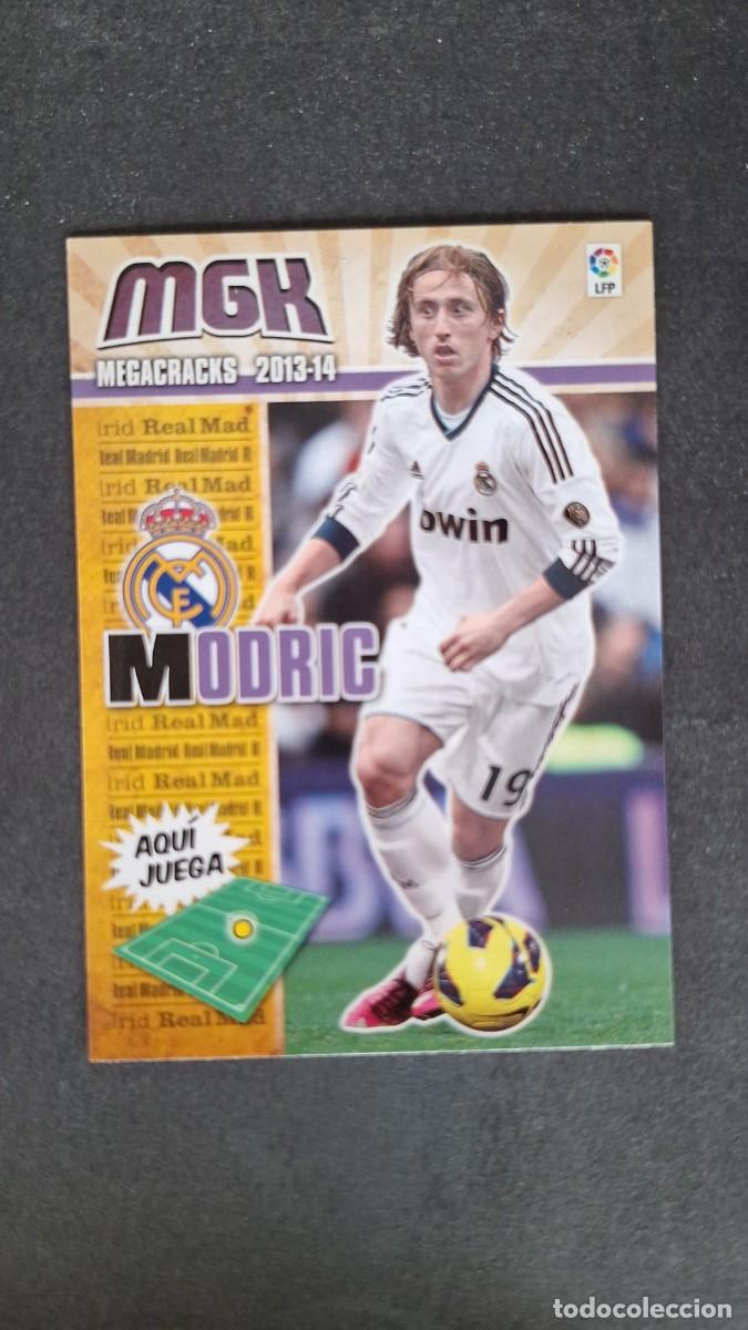 Cromos de f&uacute;tbol: L1 MODRIC REAL MADRID 210 PANINI MEGACRACKS 2013 2014 13 14