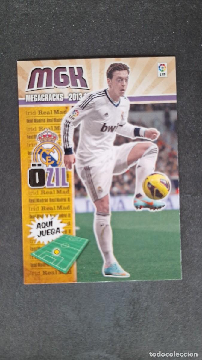 Cromos de f&uacute;tbol: L1 &Ouml;ZIL REAL MADRID 211 PANINI MEGACRACKS 2013 2014 13 14