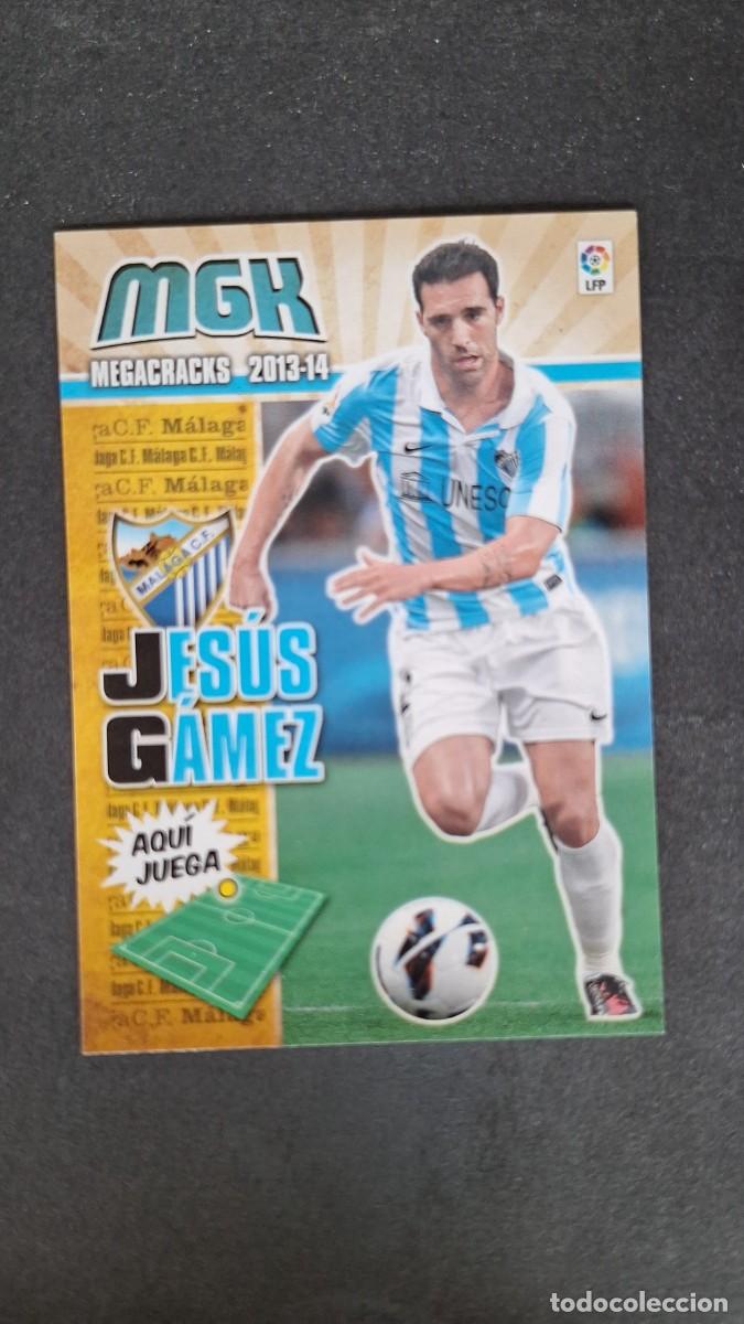 Cromos de Futebol: L1 JESUS GAMEZ MALAGA C. F. 220 PANINI MEGACRACKS 2013 2014 13 14