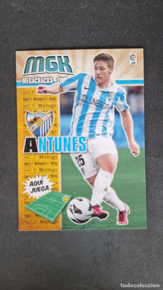 Cartes &agrave; collectionner de Football: L1 ANTUNES MALAGA C. F. 223 PANINI MEGACRACKS 2013 2014 13 14