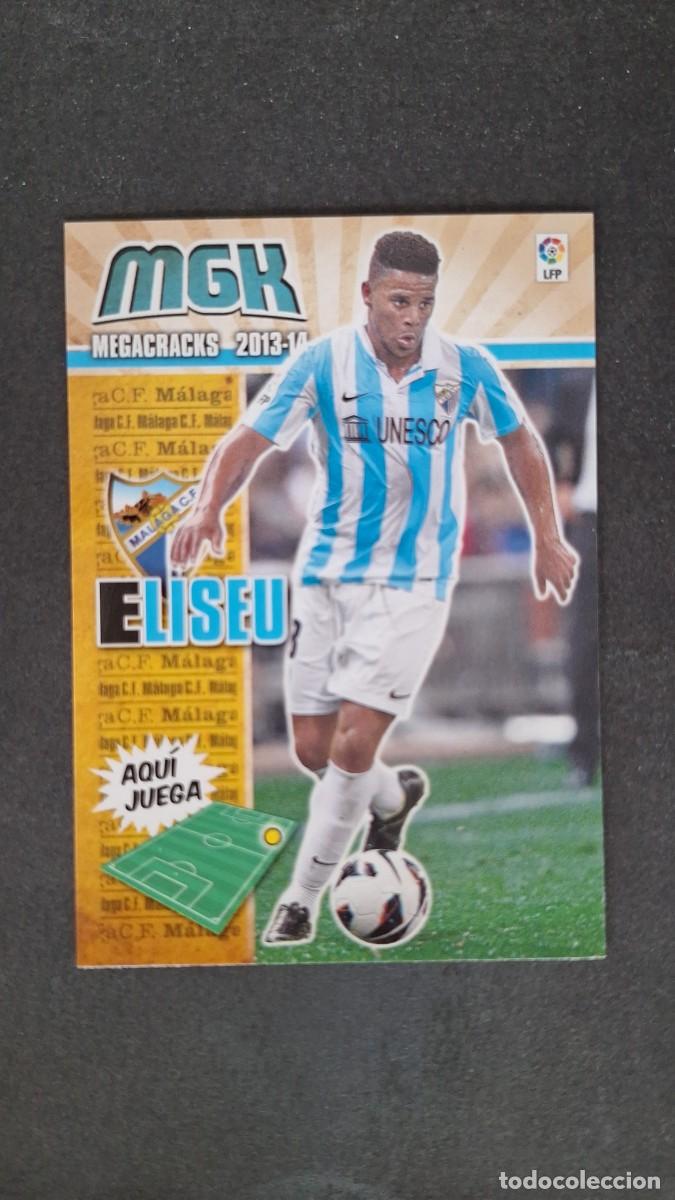 Fu&szlig;ball-Sticker: L1 ELISEU MALAGA C. F. 224 PANINI MEGACRACKS 2013 2014 13 14