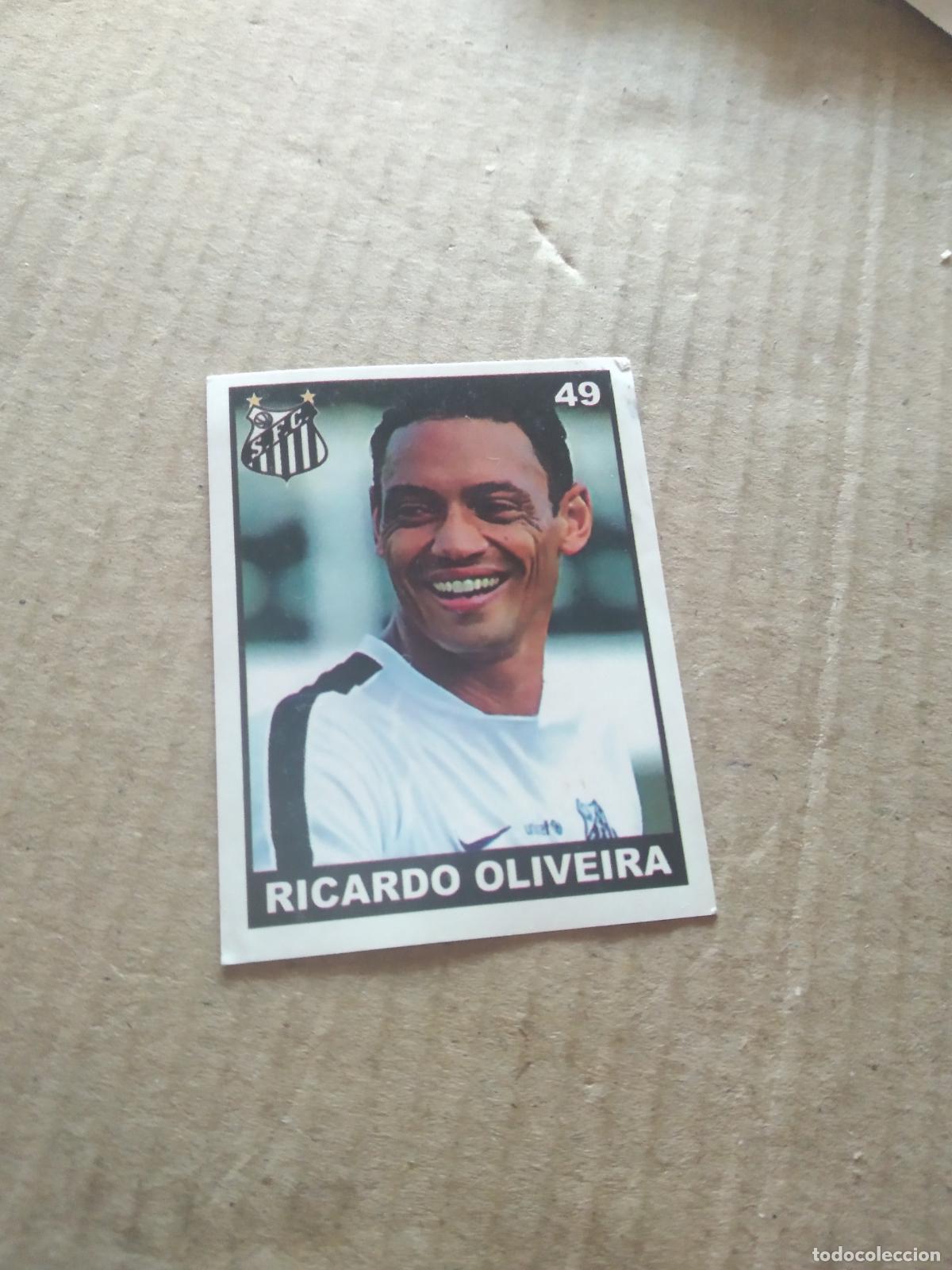 Fu&szlig;ball-Sticker: 49 RICARDO OLIVEIRA SANTOS CROMO FUTBOL LIGA BRASIL BRASILEIRAO