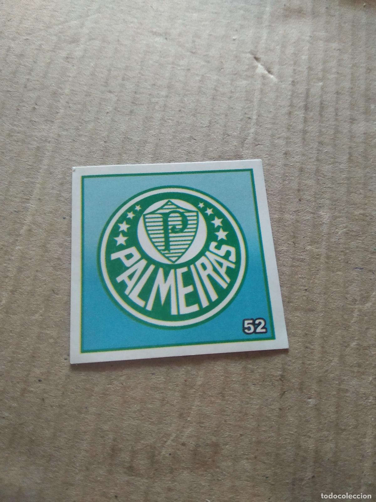 Fu&szlig;ball-Sticker: 52 ESCUDO PALMEIRAS CROMO FUTBOL LIGA BRASIL BRASILEIRAO