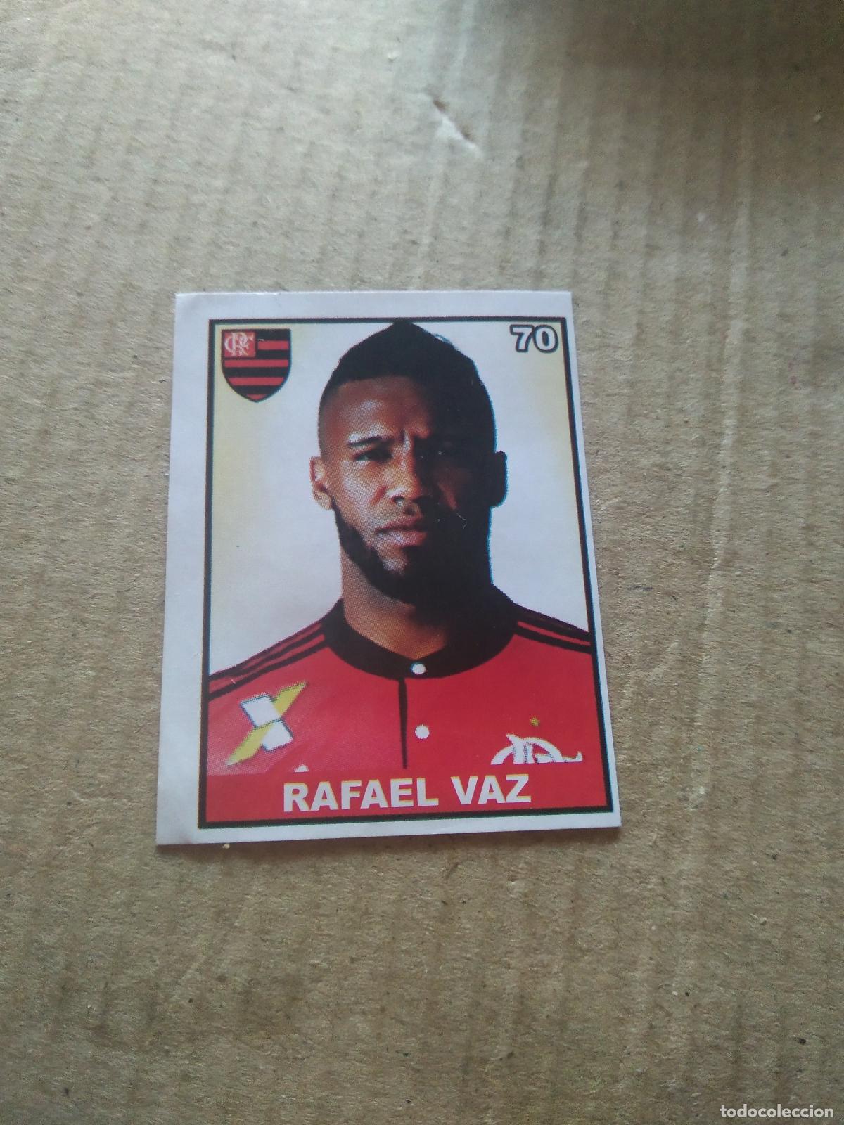 Cromos de f&uacute;tbol: 70 RAFAEL VAZ FLAMENGO CROMO FUTBOL LIGA BRASIL BRASILEIRAO