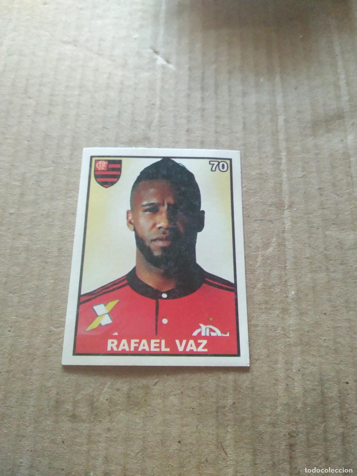 Cromos de f&uacute;tbol: 70 RAFAEL VAZ FLAMENGO CROMO FUTBOL LIGA BRASIL BRASILEIRAO