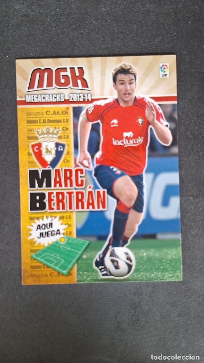 Cromos de f&uacute;tbol: L1 MARC BERTRAN C. A. OSASUNA 237 PANINI MEGACRACKS 2013 2014 13 14