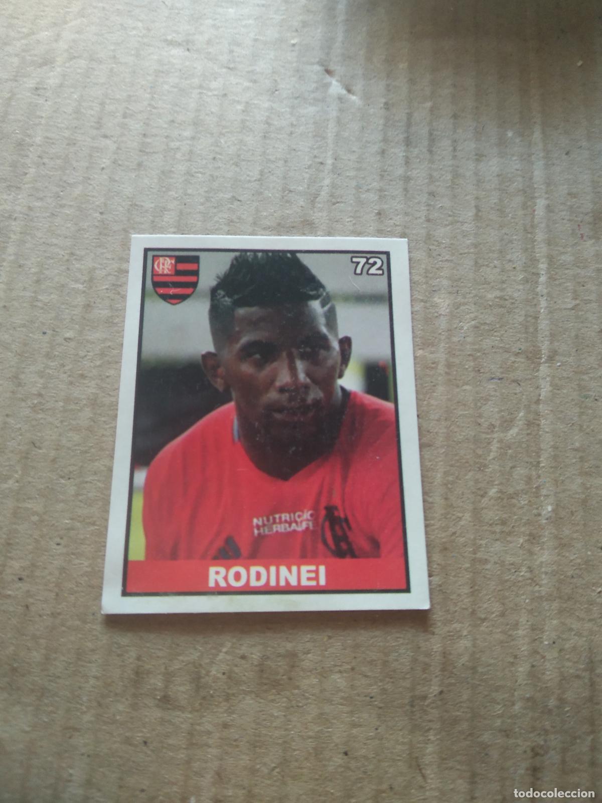 Cromos de f&uacute;tbol: 72 RODINEI FLAMENGO CROMO FUTBOL LIGA BRASIL BRASILEIRAO