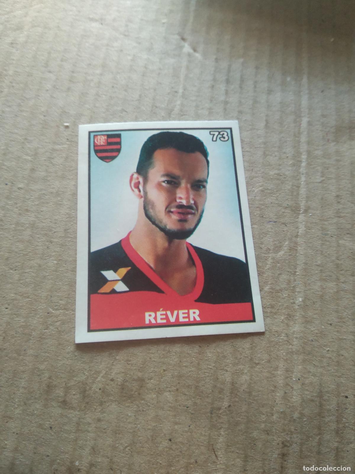 Cromos de f&uacute;tbol: 73 REVER FLAMENGO CROMO FUTBOL LIGA BRASIL BRASILEIRAO