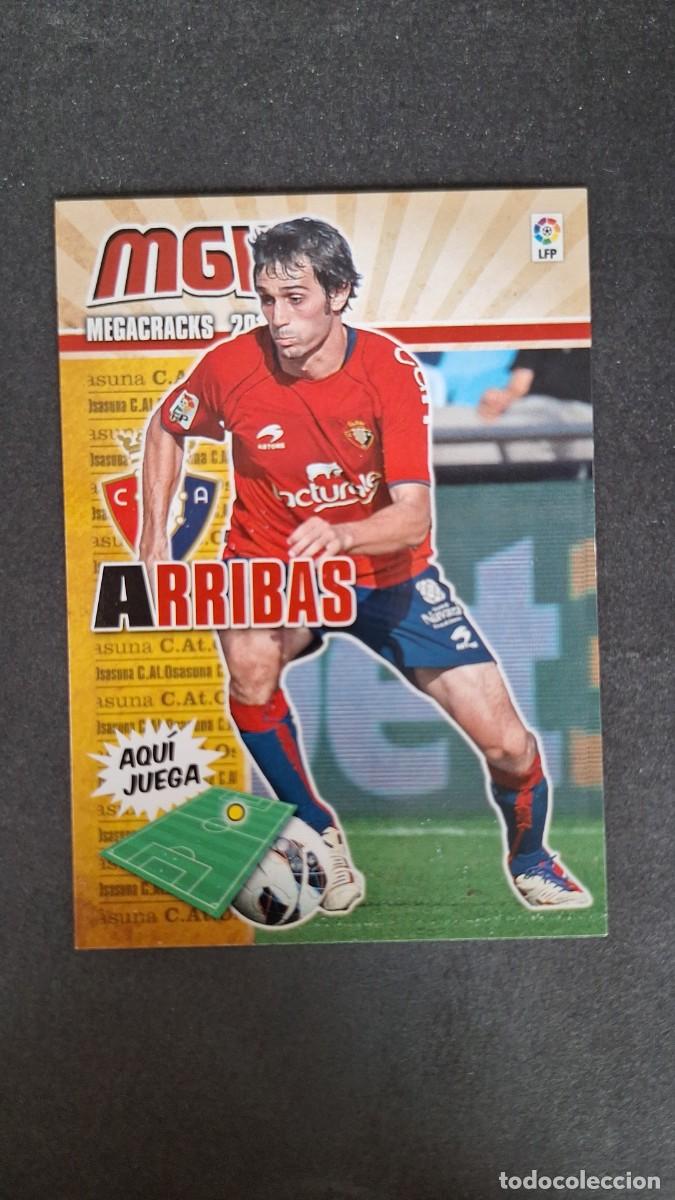 Cromos de f&uacute;tbol: L1 ARRIBAS C. A. OSASUNA 239 PANINI MEGACRACKS 2013 2014 13 14