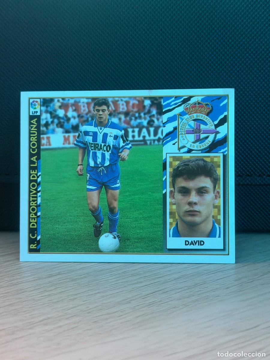 Cromos de f&uacute;tbol: LIGA 97 98 - Ediciones Este - David - Deportivo de La Coru&ntilde;a