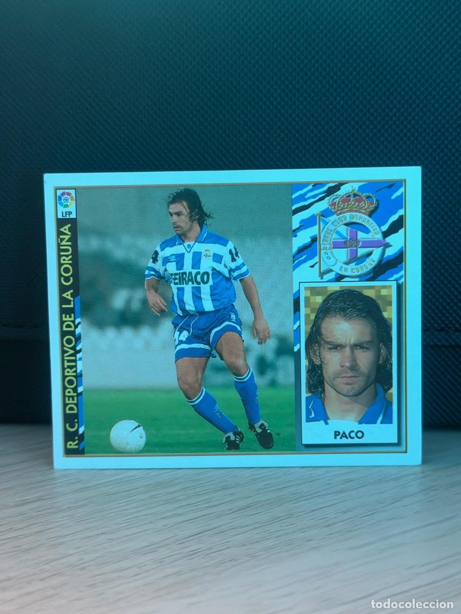 Cromos de f&uacute;tbol: LIGA 97 98 - Ediciones Este - Paco - Deportivo de La Coru&ntilde;a