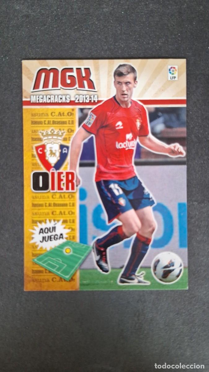 Cromos de f&uacute;tbol: L1 OIER C. A. OSASUNA 244 PANINI MEGACRACKS 2013 2014 13 14