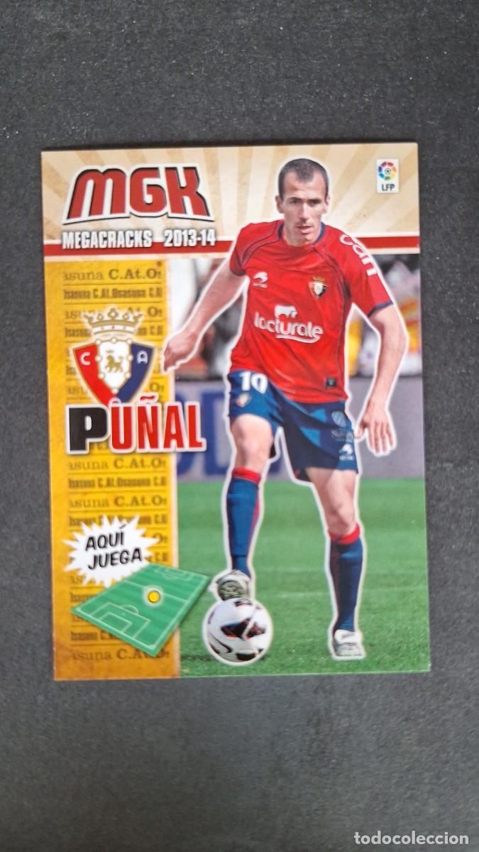 Cromos de f&uacute;tbol: L1 PU&Ntilde;AL C. A. OSASUNA 245 PANINI MEGACRACKS 2013 2014 13 14