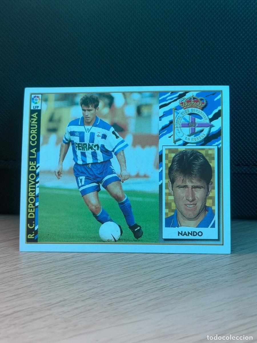 Cromos de f&uacute;tbol: LIGA 97 98 - Ediciones Este - Nando - Deportivo de La Coru&ntilde;a