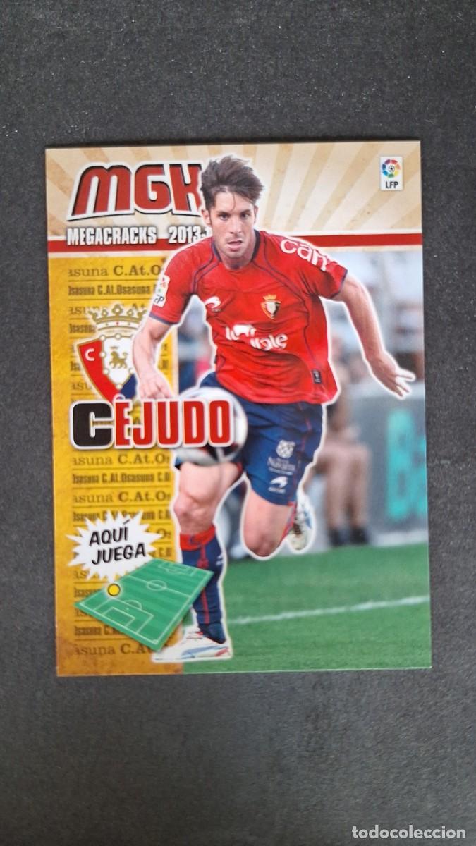 Cromos de f&uacute;tbol: L1 CEJUDO C. A. OSASUNA 248 PANINI MEGACRACKS 2013 2014 13 14