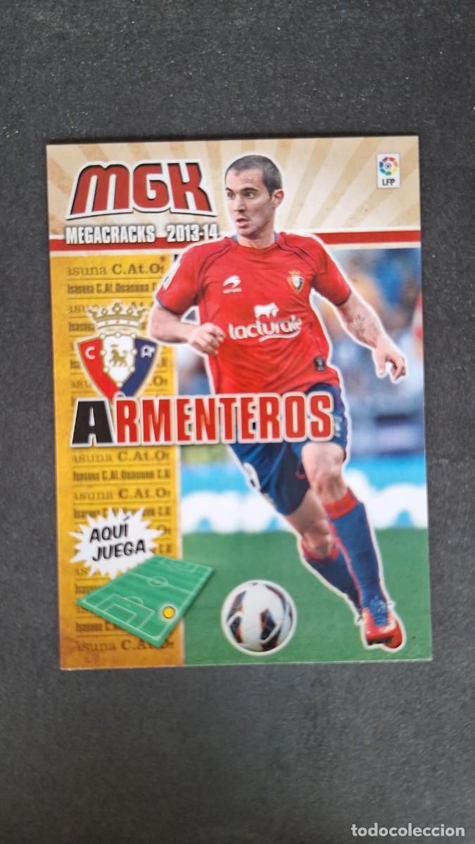 Cromos de f&uacute;tbol: L1 ARMENTEROS C. A. OSASUNA 250 PANINI MEGACRACKS 2013 2014 13 14