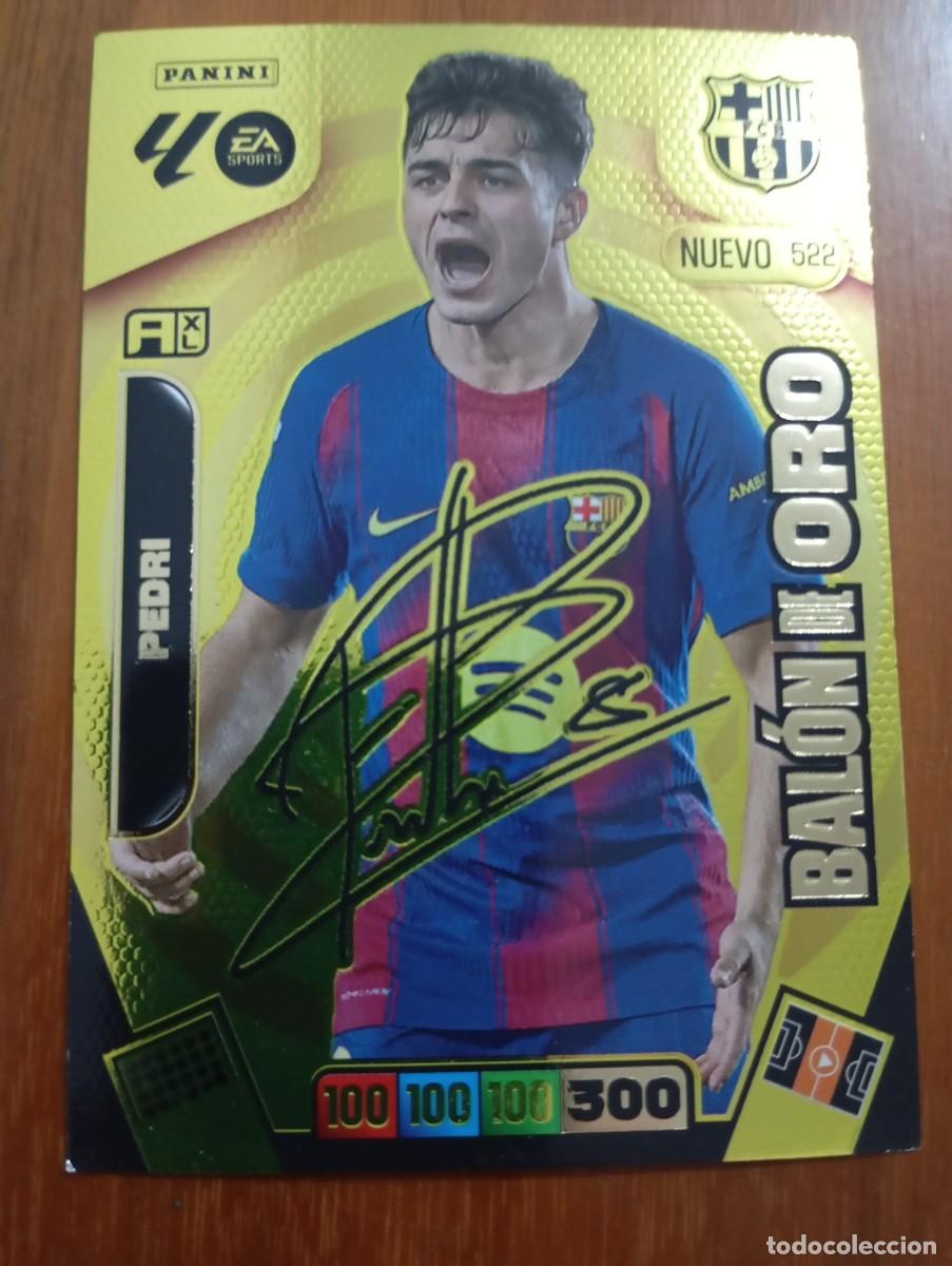 Cromos de Futebol: CROMO. PEDRI. BALON DE ORO. FIRMADO. PANINI 25 2026