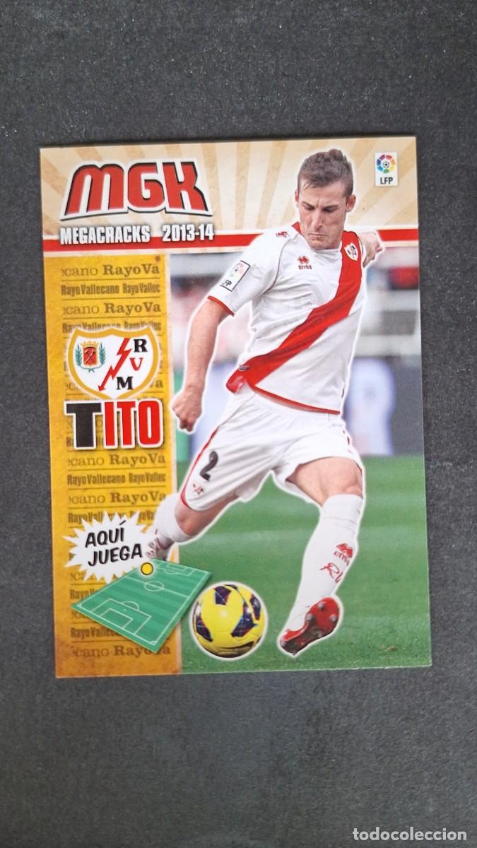 Cromos de f&uacute;tbol: L1 TITO RAYO VALLECANO 255 PANINI MEGACRACKS 2013 2014 13 14