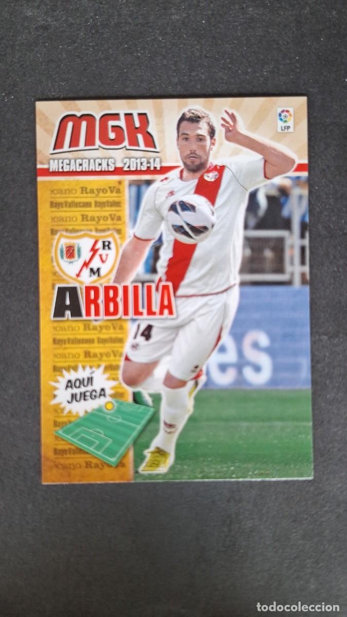 Football Stickers: L1 ARBILLA RAYO VALLECANO 256 PANINI MEGACRACKS 2013 2014 13 14