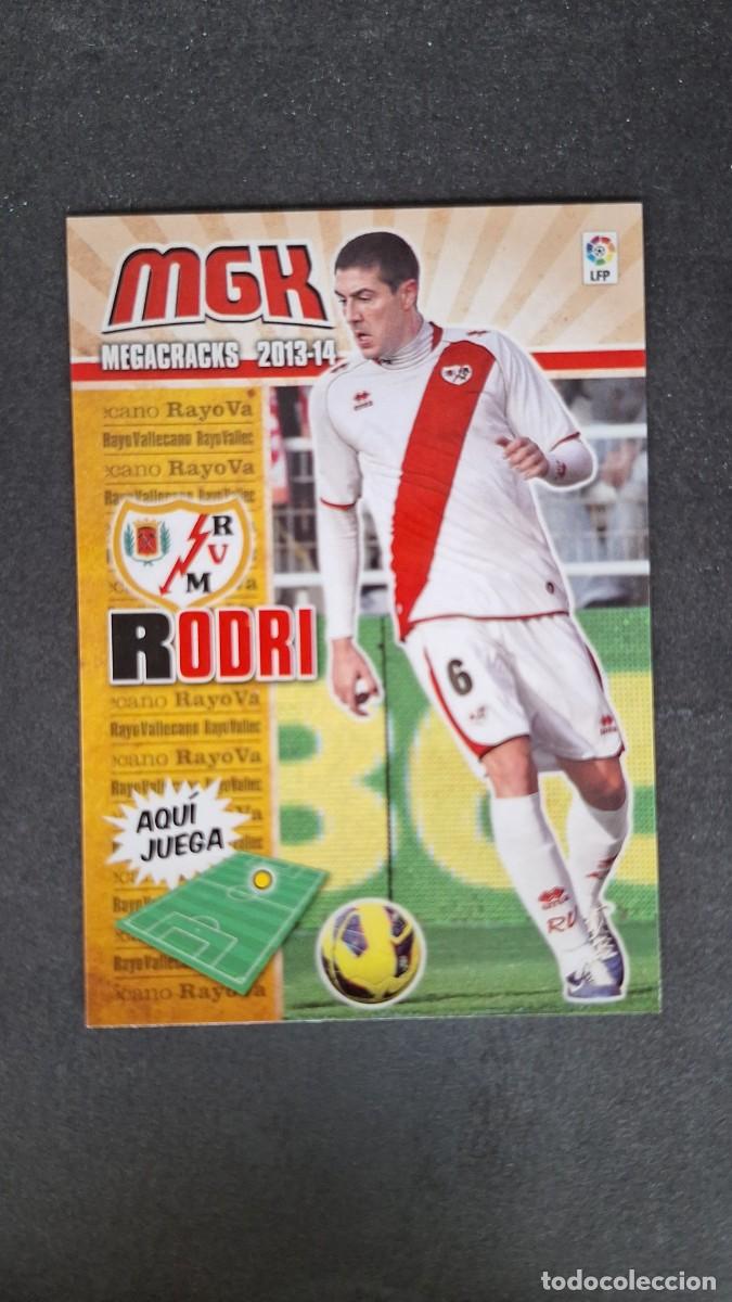 Cromos de f&uacute;tbol: L1 RODRI RAYO VALLECANO 257 PANINI MEGACRACKS 2013 2014 13 14