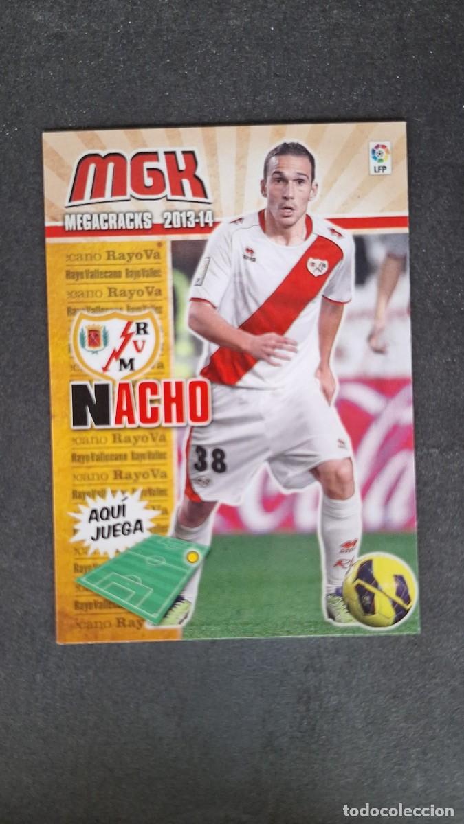 Cromos de f&uacute;tbol: L1 NACHO RAYO VALLECANO 260 PANINI MEGACRACKS 2013 2014 13 14