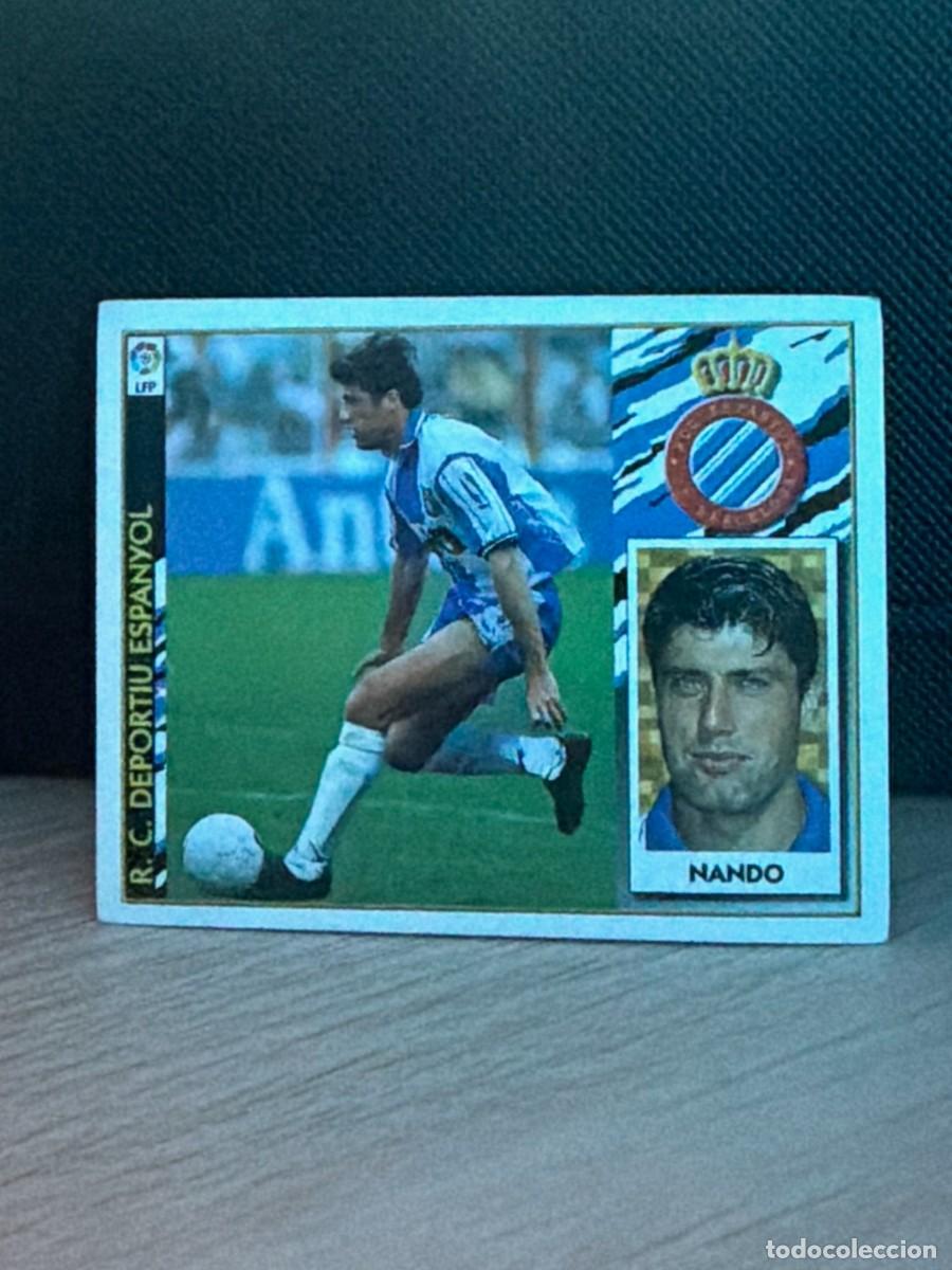 Fu&szlig;ball-Sticker: LIGA 97 98 - Ediciones Este - Nando - Espa&ntilde;ol