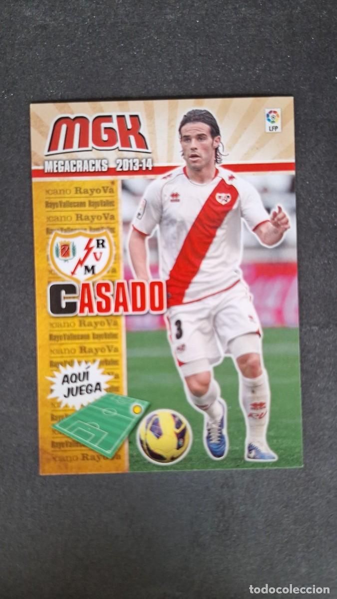 Cromos de f&uacute;tbol: L1 CASADO RAYO VALLECANO 261 PANINI MEGACRACKS 2013 2014 13 14