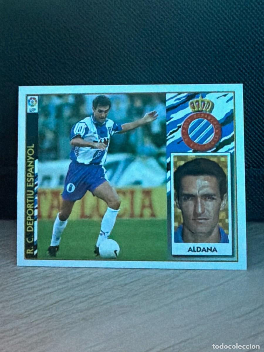 Fu&szlig;ball-Sticker: LIGA 97 98 - Ediciones Este - Aldana - Espa&ntilde;ol