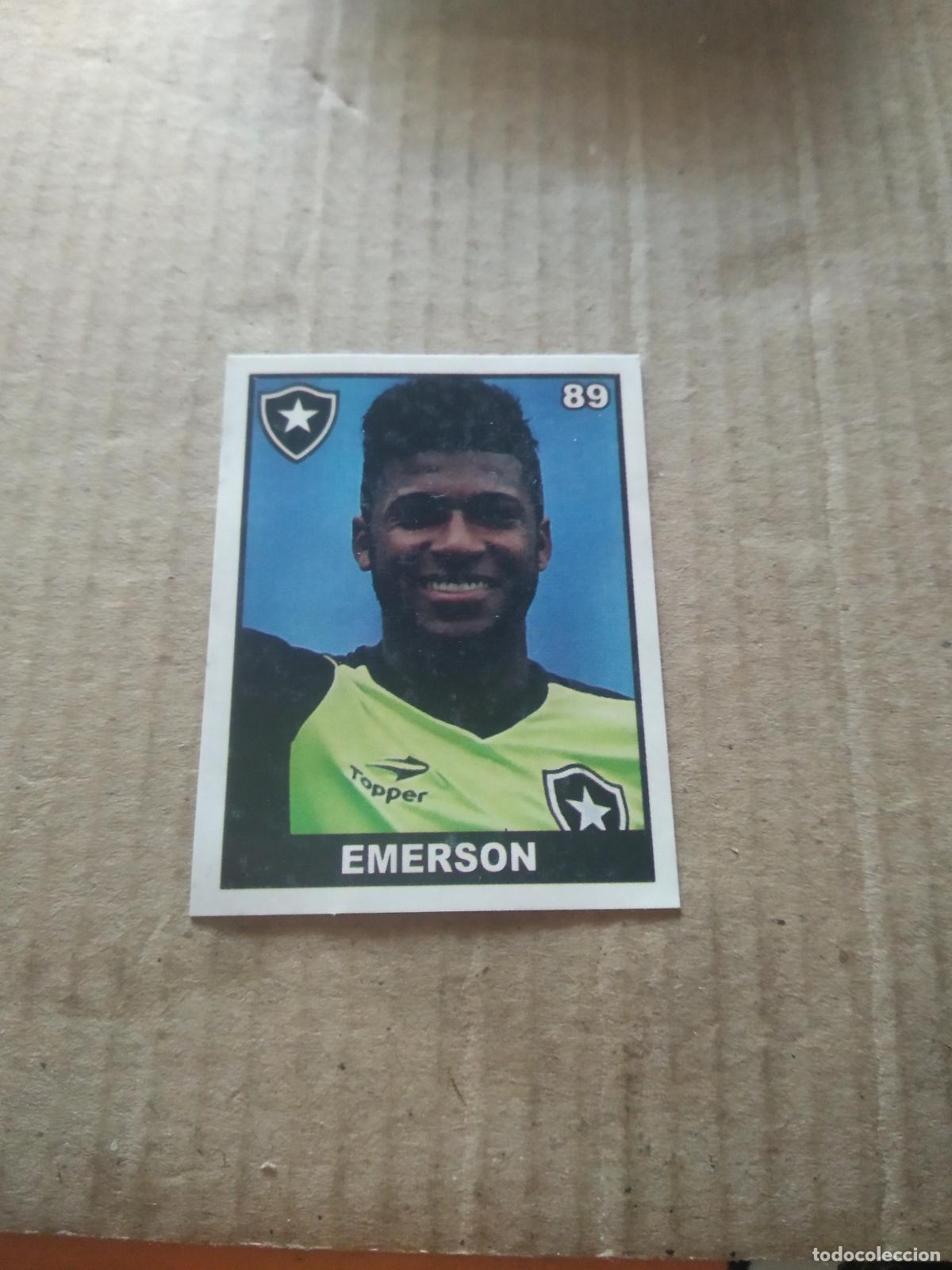 Cromos de f&uacute;tbol: 89 EMERSON BOTAFOGO CROMO FUTBOL LIGA BRASIL BRASILEIRAO