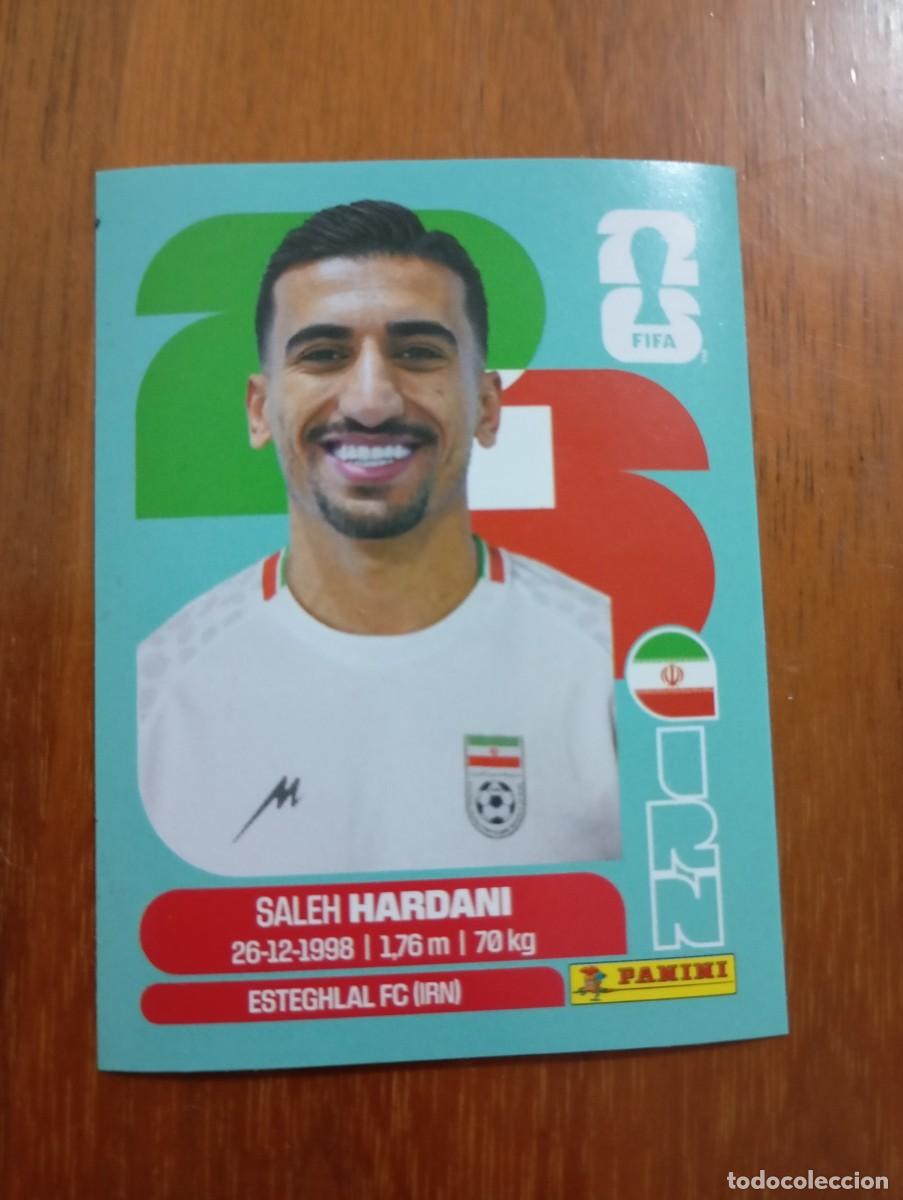 Cromos de f&uacute;tbol: CROMO. SALEH HARDANI. IRAN. PANINI. MUNDIAL 2026
