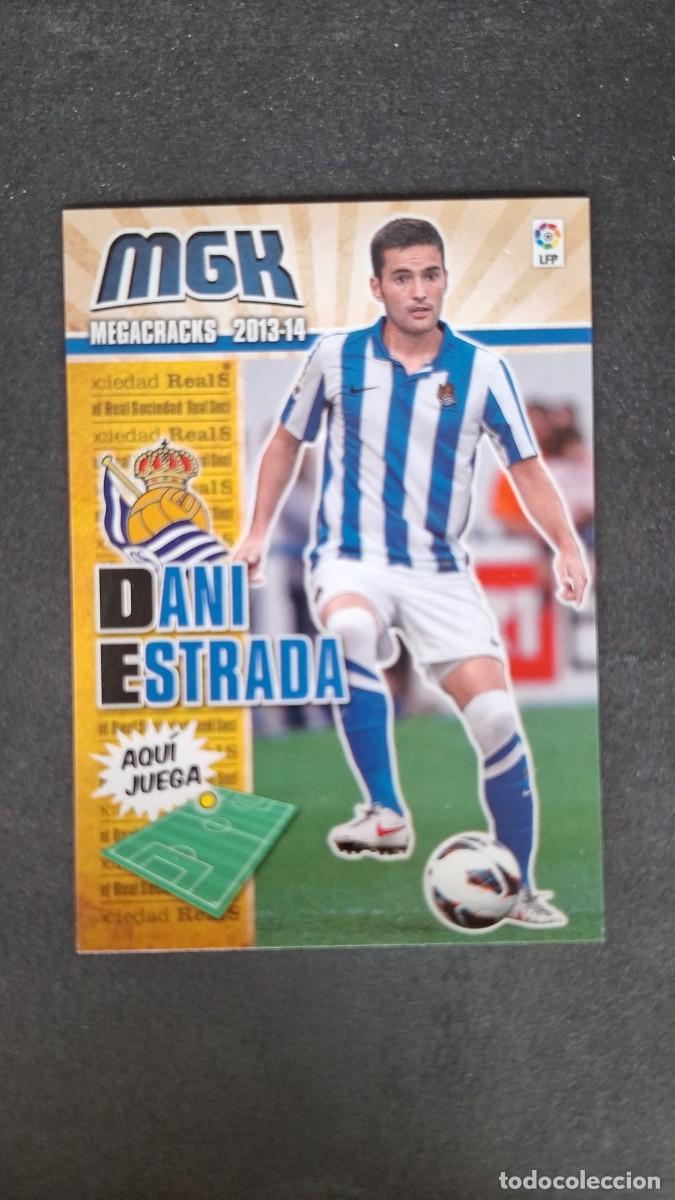 Cromos de f&uacute;tbol: L1 DANI ESTRADA REAL SOCIEDAD 274 PANINI MEGACRACKS 2013 2014 13 14