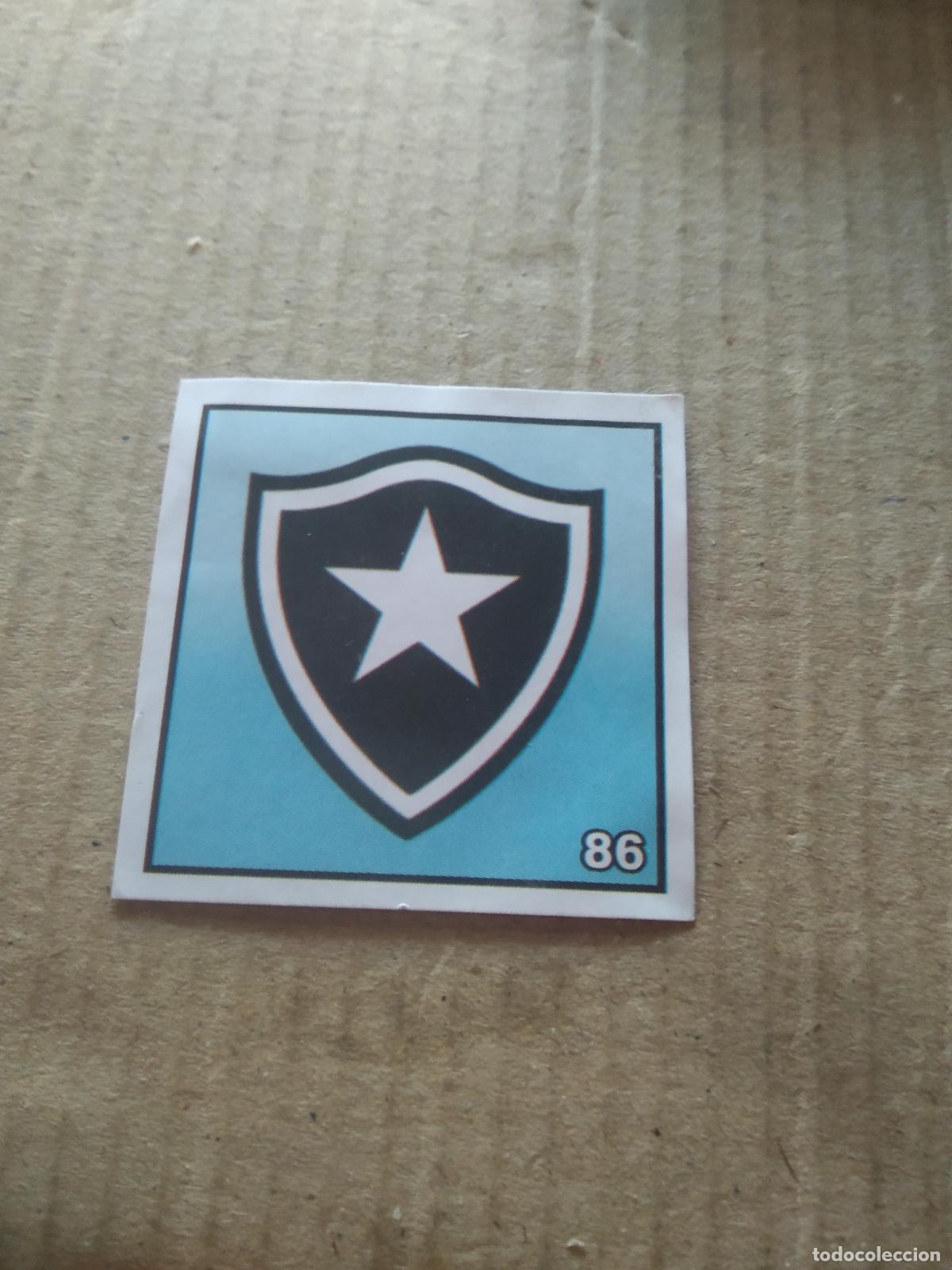 Cromos de f&uacute;tbol: 86 ESCUDO BOTAFOGO CROMO FUTBOL LIGA BRASIL BRASILEIRAO