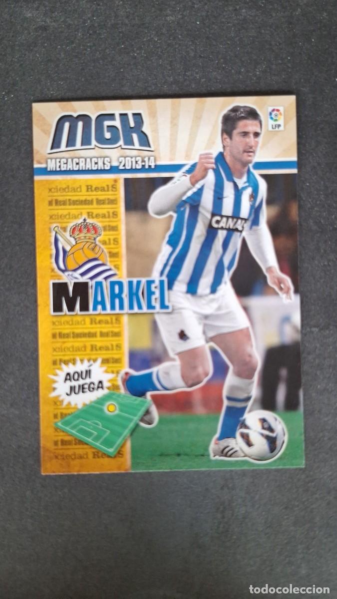 Cromos de f&uacute;tbol: L1 MARKEL REAL SOCIEDAD 278 PANINI MEGACRACKS 2013 2014 13 14