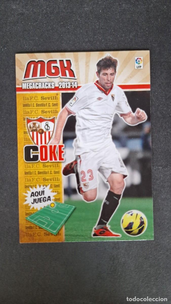 Cromos de f&uacute;tbol: L1 COKE SEVILLA F. C. 291 PANINI MEGACRACKS 2013 2014 13 14