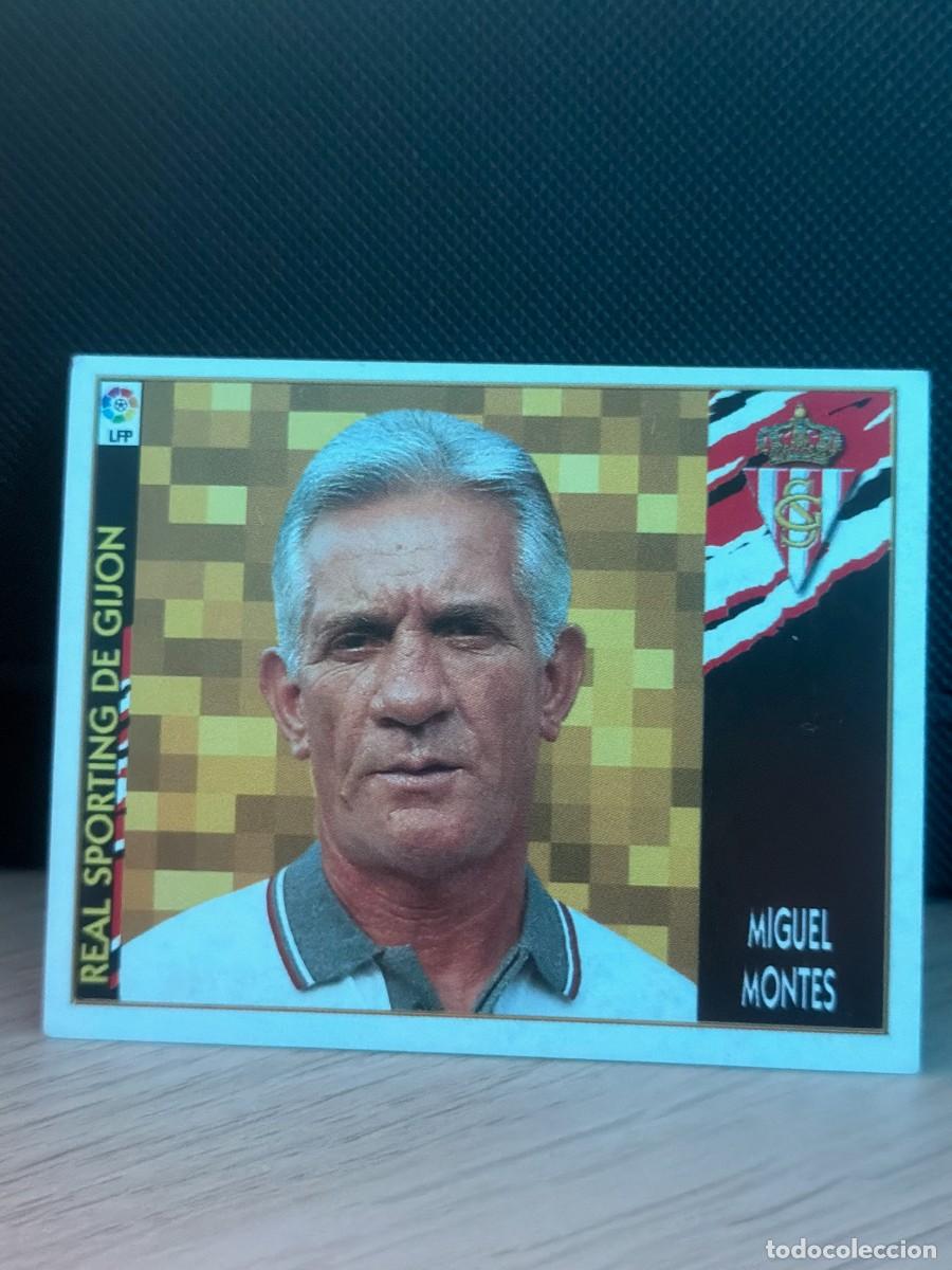 Cromos de f&uacute;tbol: LIGA 97 98 - Ediciones Este - Miguel Montes - Sporting de Gij&oacute;n