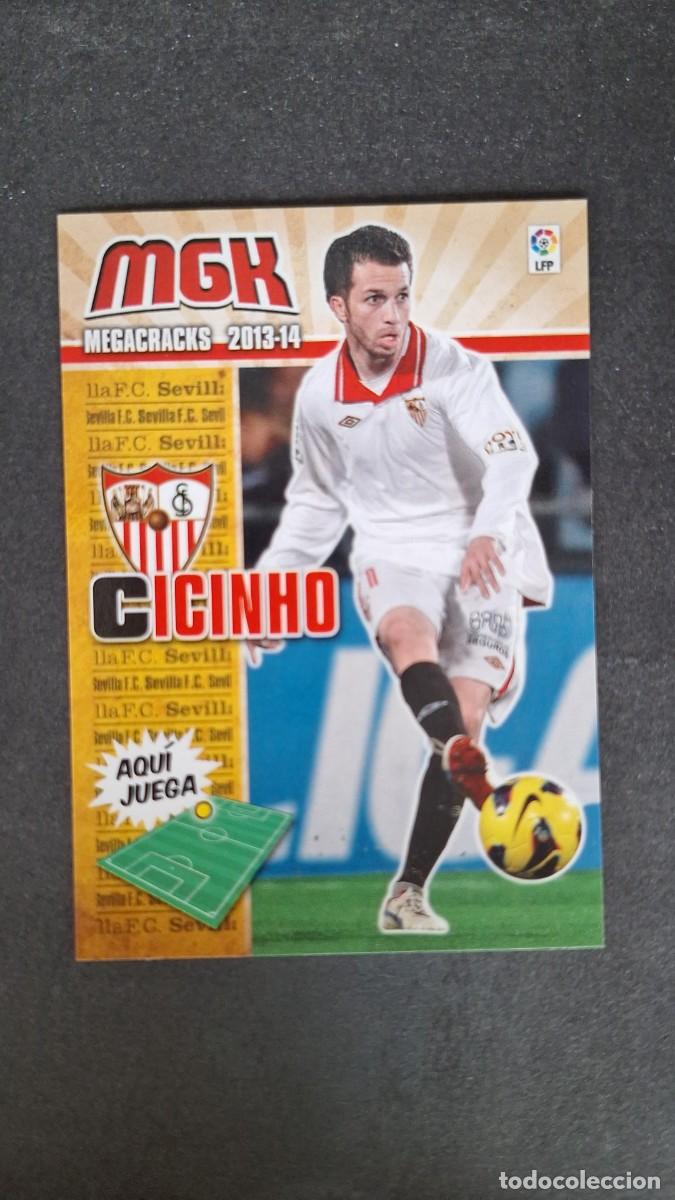 Cromos de f&uacute;tbol: L1 CICINHO SEVILLA F. C. 292 PANINI MEGACRACKS 2013 2014 13 14