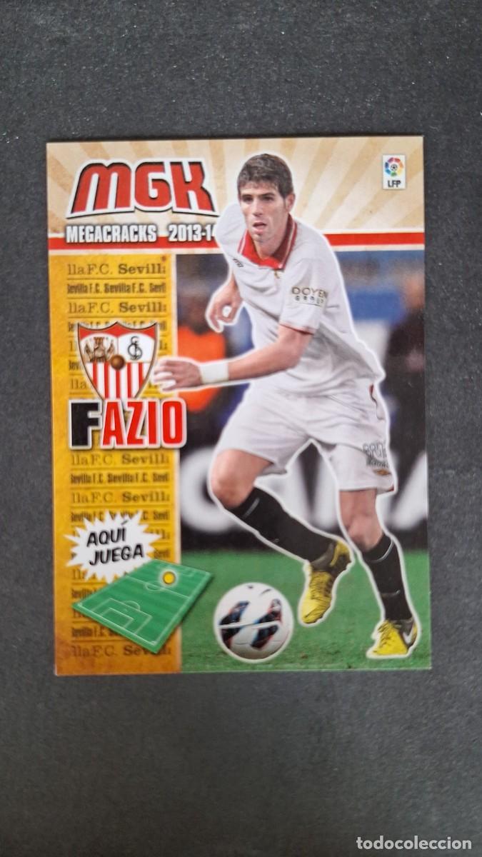 Cromos de f&uacute;tbol: L1 FAZIO SEVILLA F. C. 294 PANINI MEGACRACKS 2013 2014 13 14