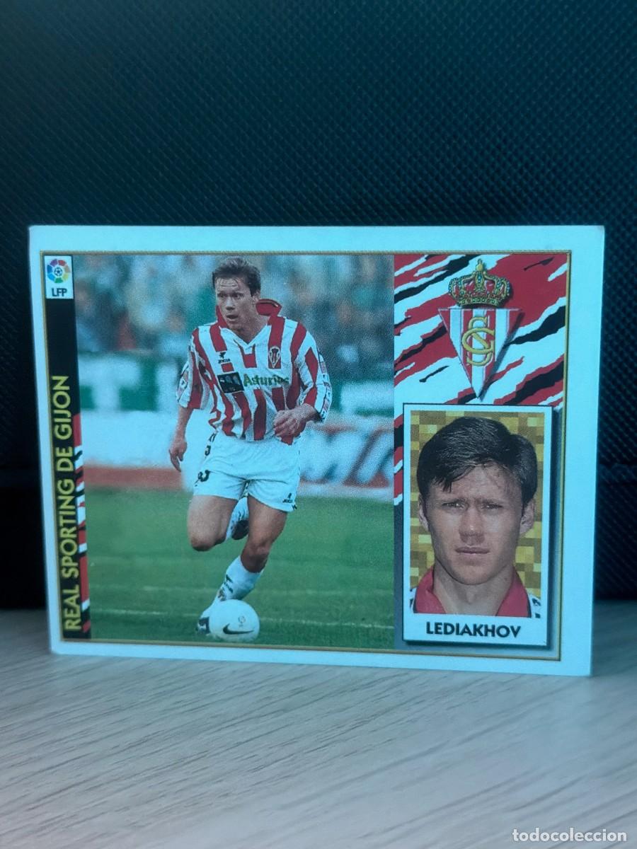 Cromos de f&uacute;tbol: LIGA 97 98 - Ediciones Este - Lediakhov - Sporting de Gij&oacute;n