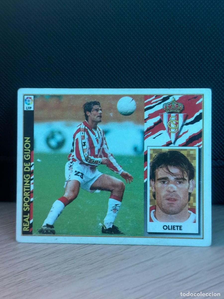 Cromos de f&uacute;tbol: LIGA 97 98 - Ediciones Este - Oliete - Sporting de Gij&oacute;n